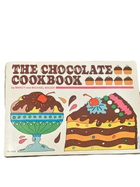 The Chocolate Cookbook Vintage Illustrated Cookbook